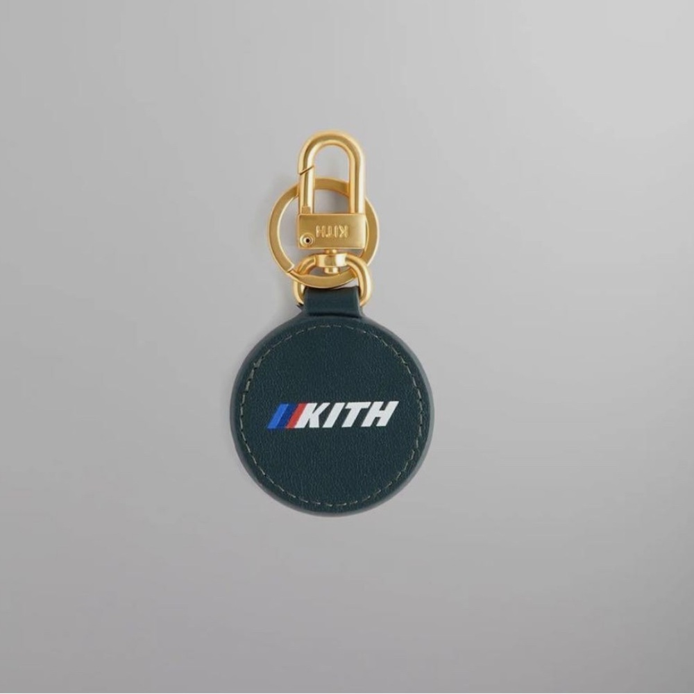 ( ❌ SOLD )Kith x BMW Rondel Leather Keyring